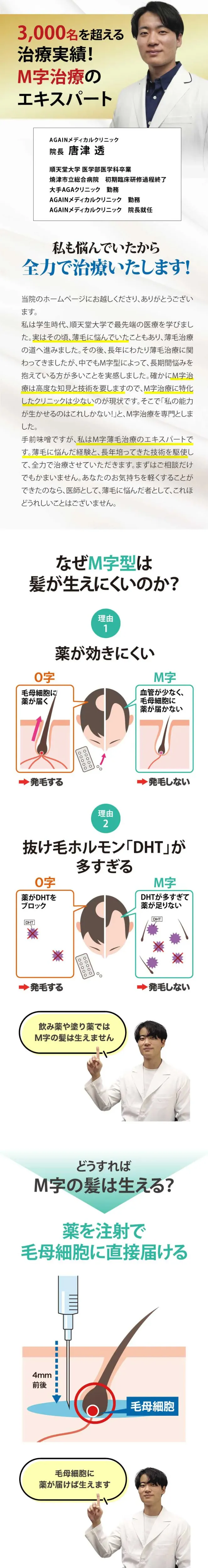 M字治療のエキスパート