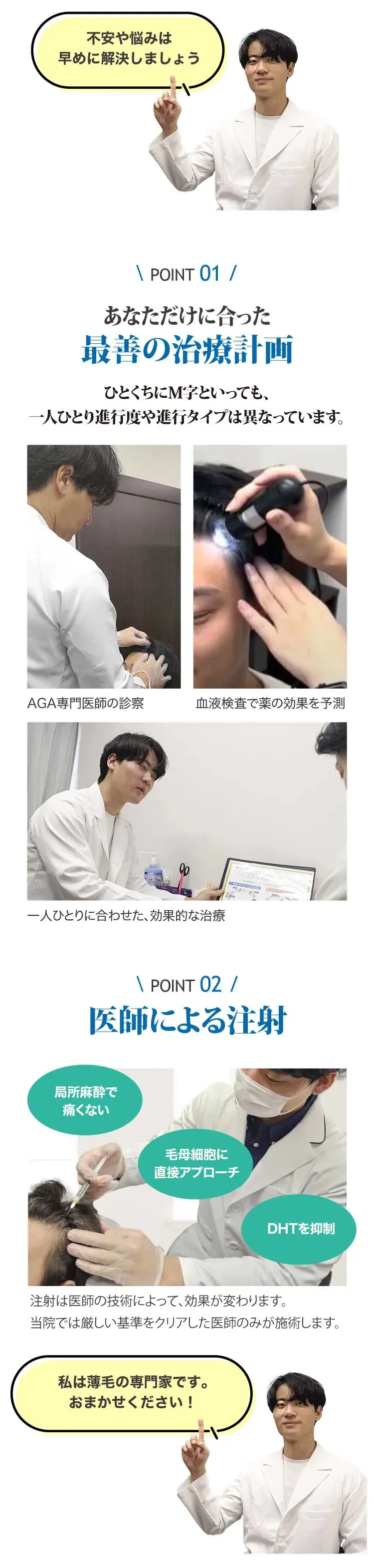 あなただけにあった最善の治療計画